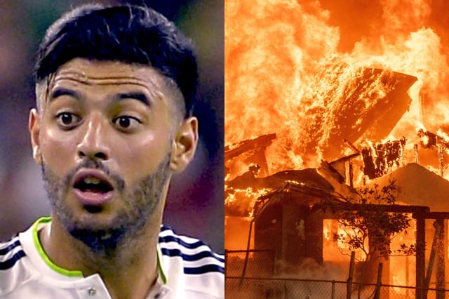 Carlos Vela loses his home in Los Angeles fires
