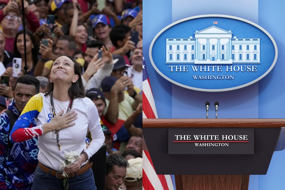 White House Condemns Repression After María Corina Machado is Arrested