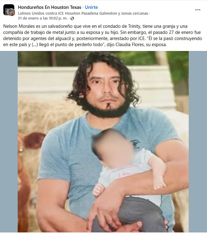 deportado, ice, nelson, familia, desgarrador 