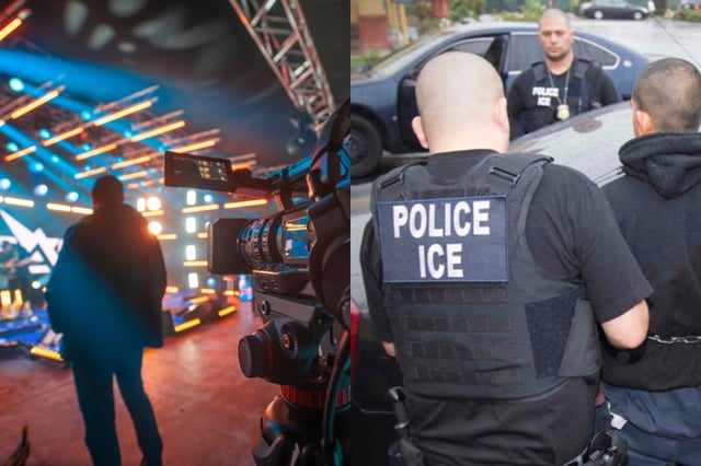 Newsmax TV host mocks deportations while eating tacos