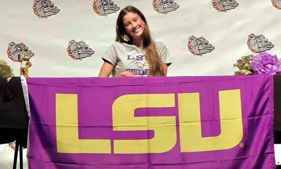 Joven atleta de LSU muere en trágico accidente de tránsito