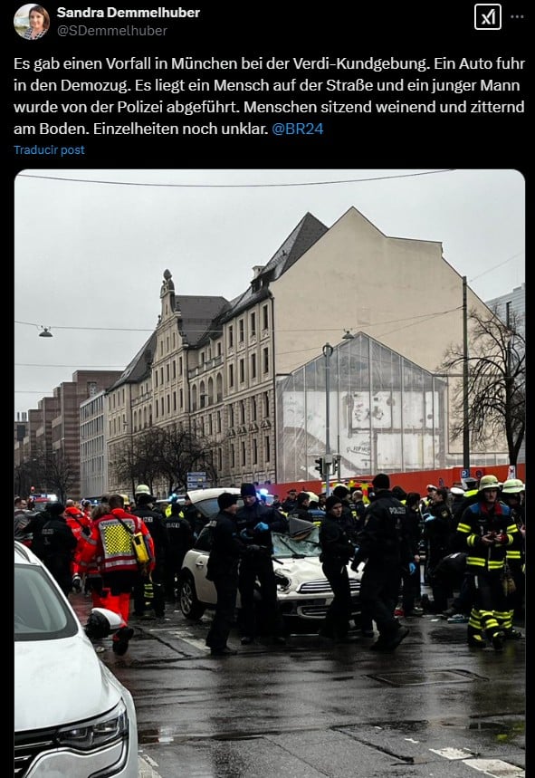 Car Runs Over Protesters in Munich, Munich, 20 injured, Mundonow