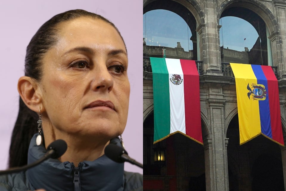 Sheinbaum minimiza los aranceles de Noboa porque México solo importa el 0,4 % de Ecuador