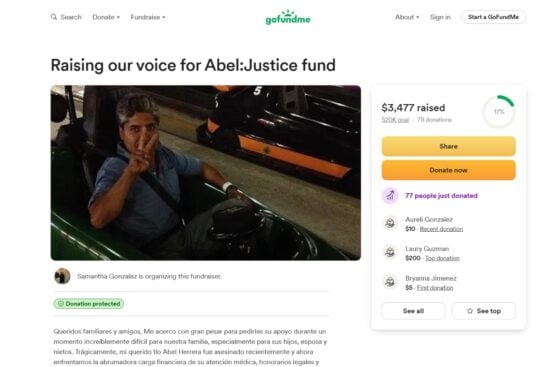 Conductor se da a la fuga tras atropellar a un padre hispano