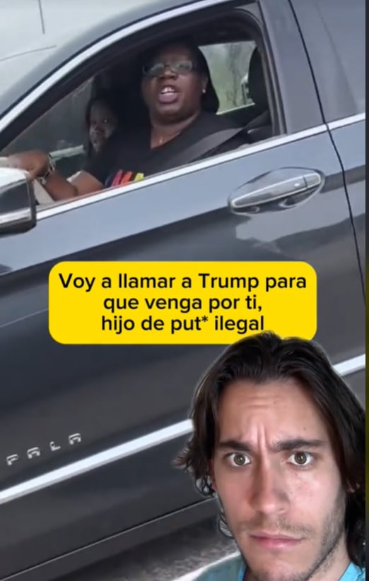 mujer, viral, racismo, inmigrantes, carlos 