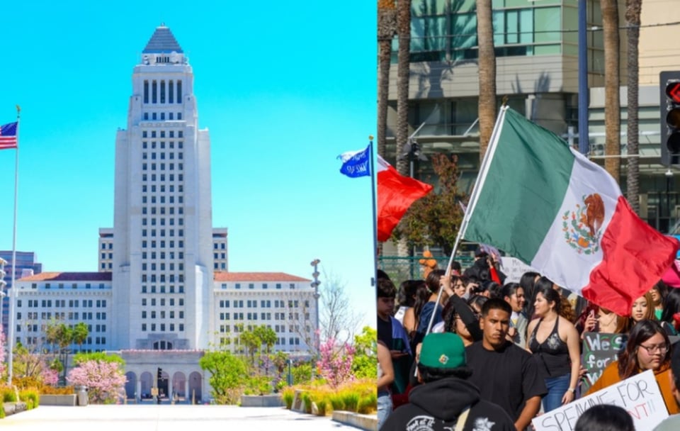 Joven apuñalado durante protesta en Los Ángeles por políticas migratorias