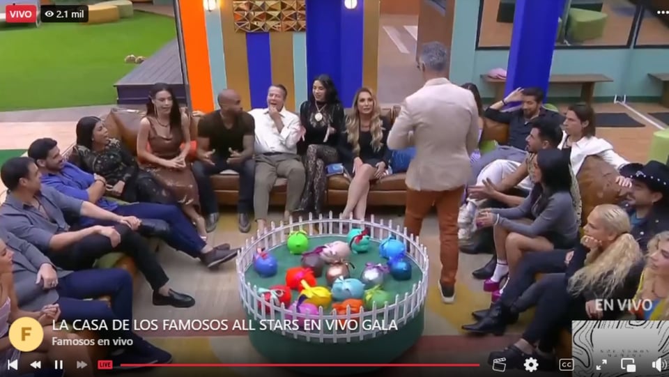 Gala nominación 20 febrero, Casa de los Famosos, Telemundo, MundoNOW