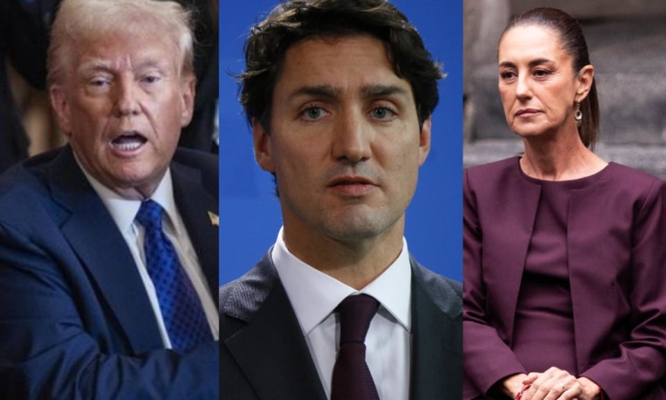México y Canadá responden tras los aranceles impuestos por Trump