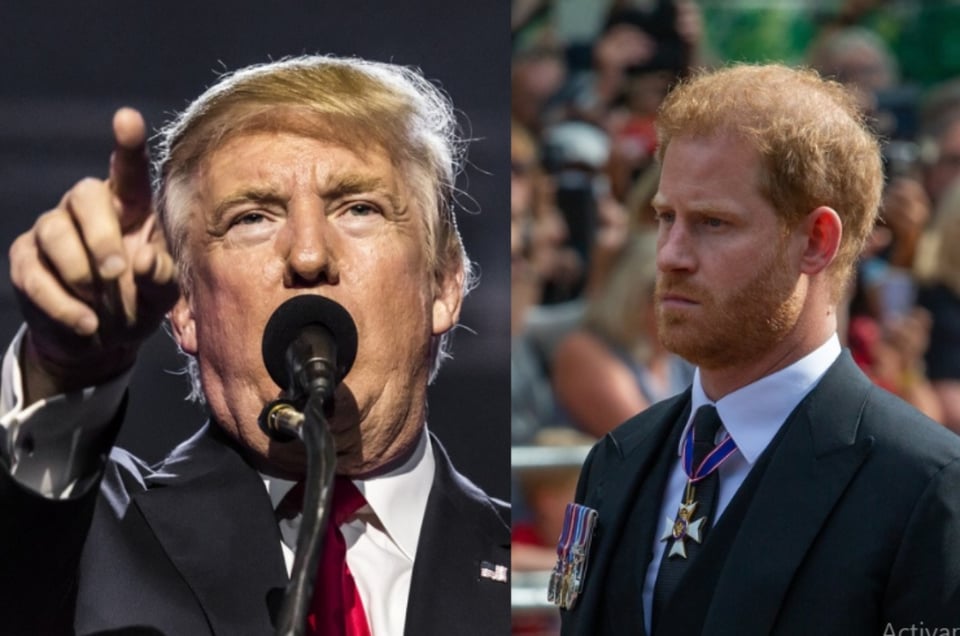 Donald Trump niega planes de deportar al Príncipe Harry en medio de disputa legal