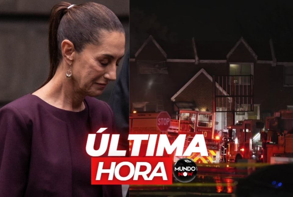 Sheinbaum de luto. Confirman que víctimas del accidente en Filadelfia eran mexicanos