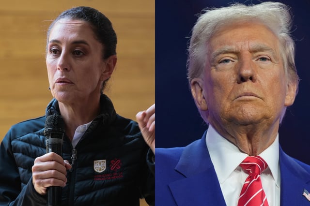 Sheinbaum rejects demand for Mexico to pay for Trump’s border wall