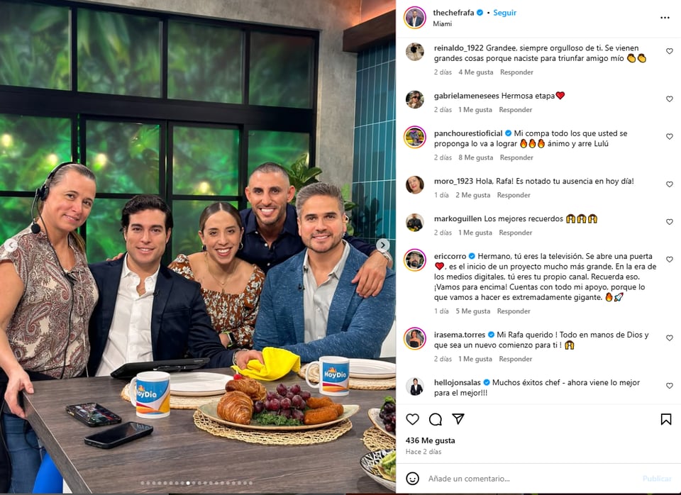 RAFA, LINEDO, HOY, DIA, CHEF