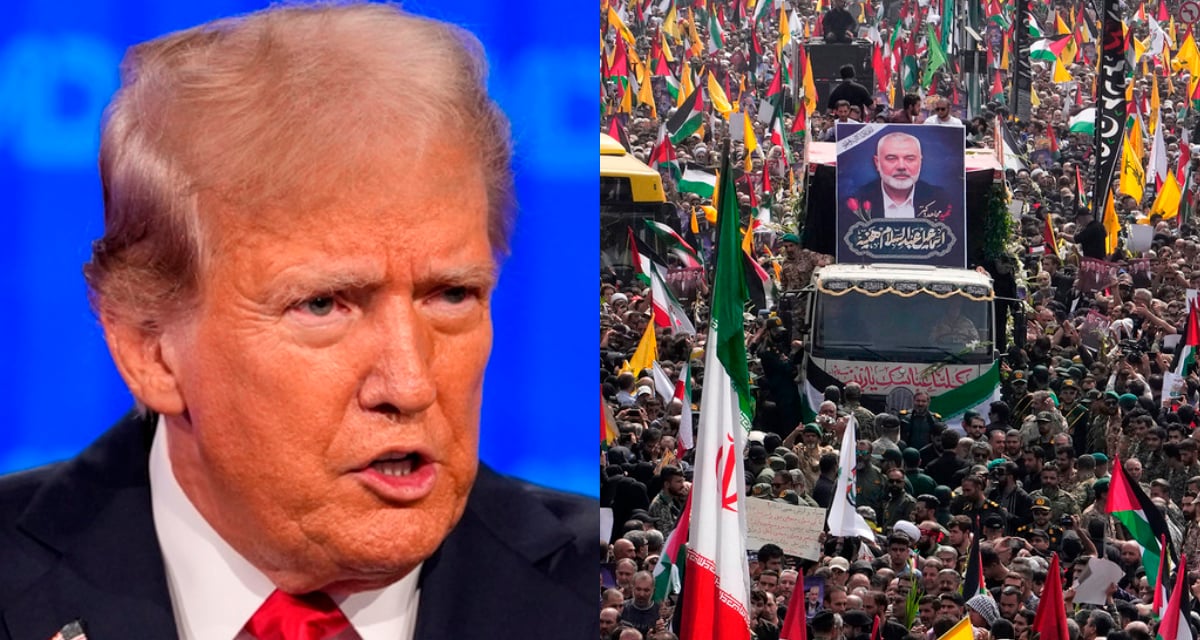 Trump warns that Iran would be annihilated if it attempts an attack on his life