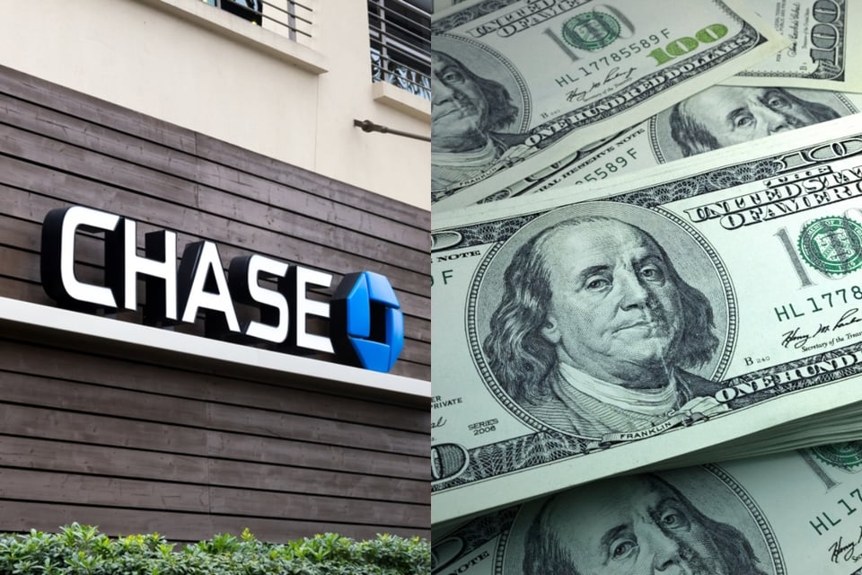 Chase Bank da buena noticia: dará bonos de hasta $3,000 dólares