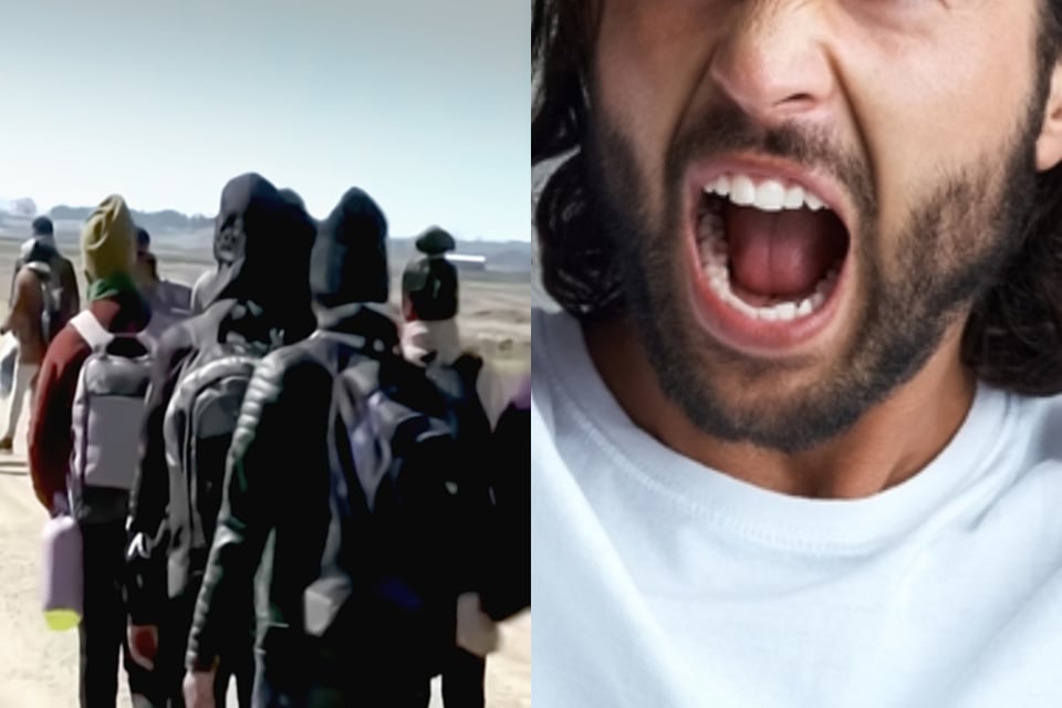 Hombre estadounidense explota contra latinos