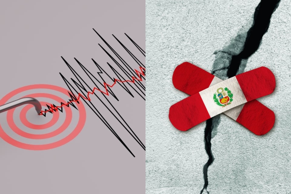 Se registra sismo de magnitud 5.1 en Perú