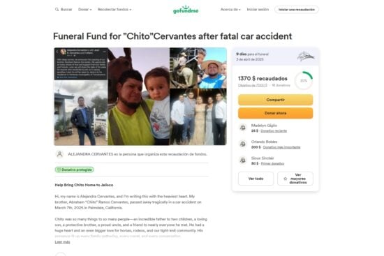 Familia de Abraham Cervantes busca ayuda para repatriar cuerpo