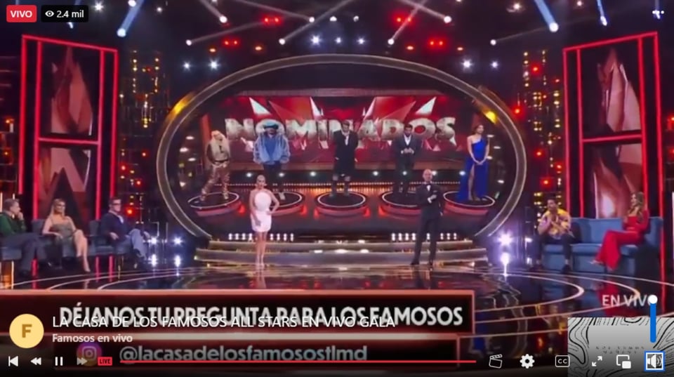 Gala eliminación semana 4, Casa de los Famosos, LCDLF, Telemundo, MundoNOW