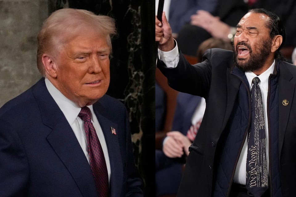 Interrumpen con abucheos el discurso de Trump en el Congreso