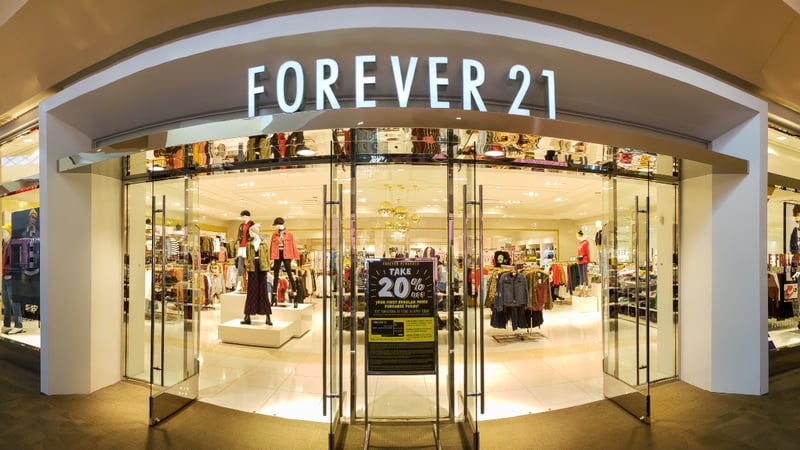 Forever 21 se declara en bancarrota y anuncia que cesará operaciones