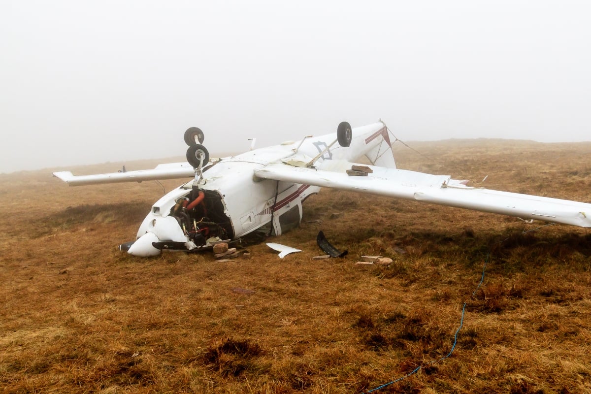 Dos muertos tras accidente de avioneta en Carolina del Norte