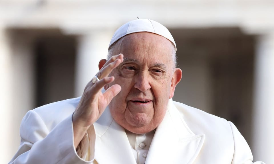Medios italianos revelan posible causa de muerte del papa Francisco