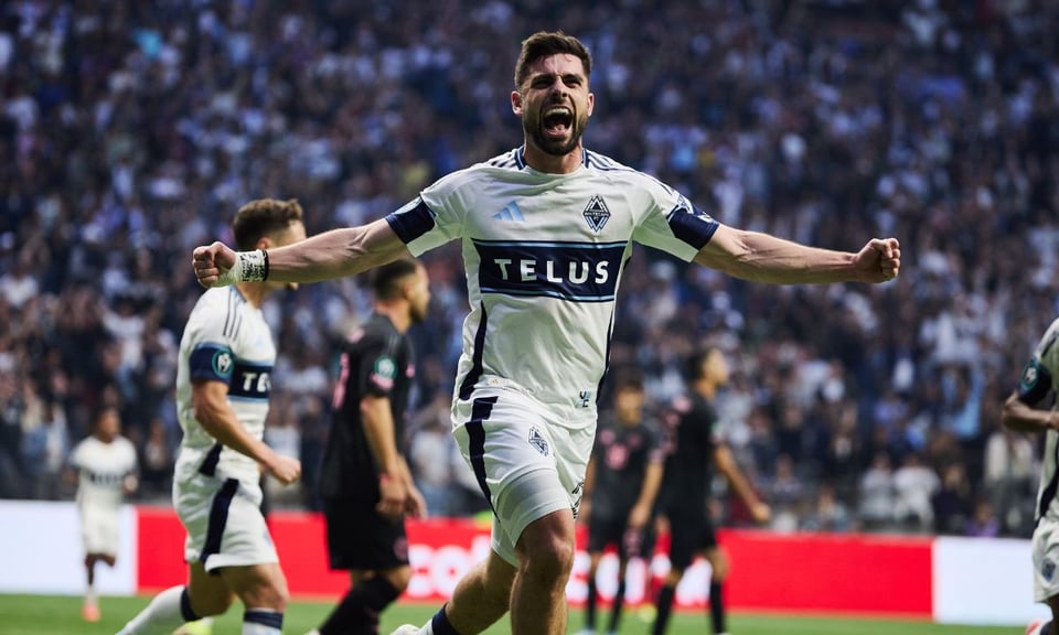 Vancouver vence al Inter Miami de Messi en la ida de semifinales de la Concacaf Champions Cup