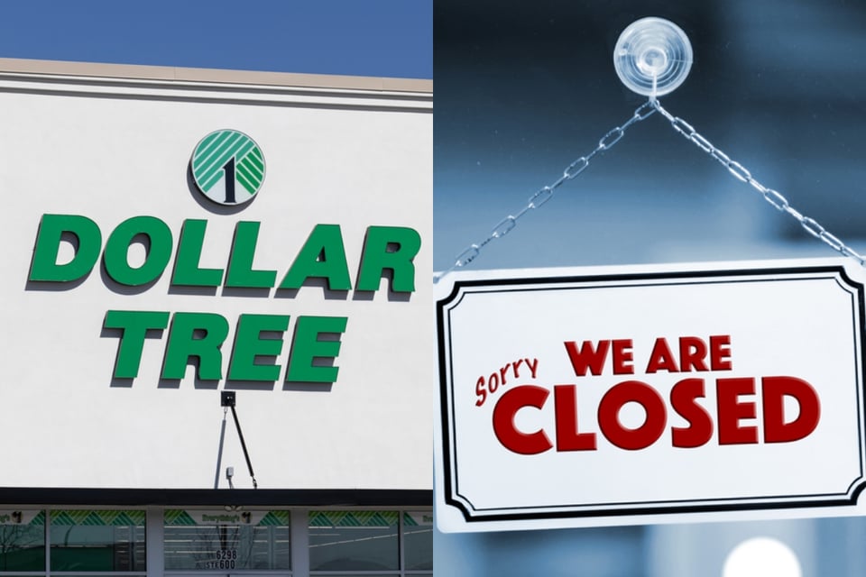 Dollar Tree confirmó el cierre masivo de tiendas
