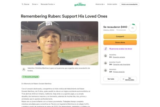 Accidente Fatal en Ontario: Apoyo para la Familia de Ruben