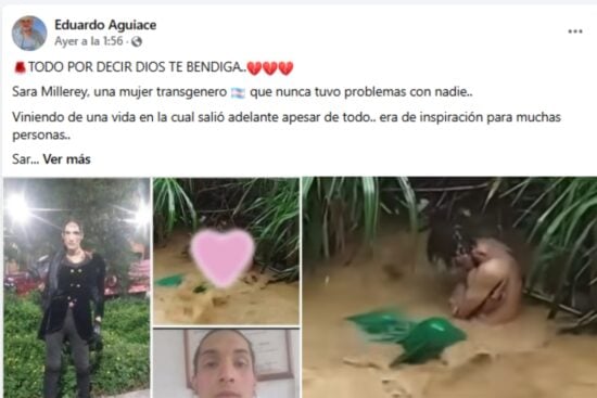 Sara Millerey, Transfobia, Crimen