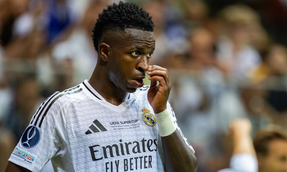 Vinícius Jr. sufre esguince y podría perderse cierre de LaLiga