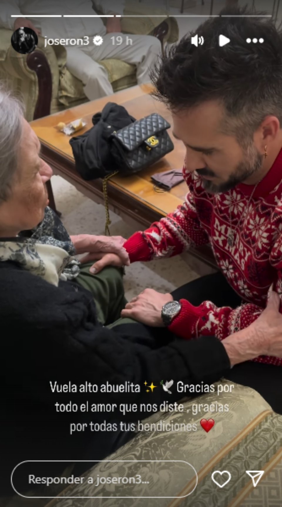 José Ron de luto, Actor, Muerte, Condolencias, Luto
