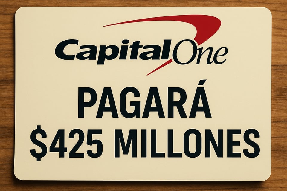 Capital One acuerdo, banco, dólares, MundoNOW