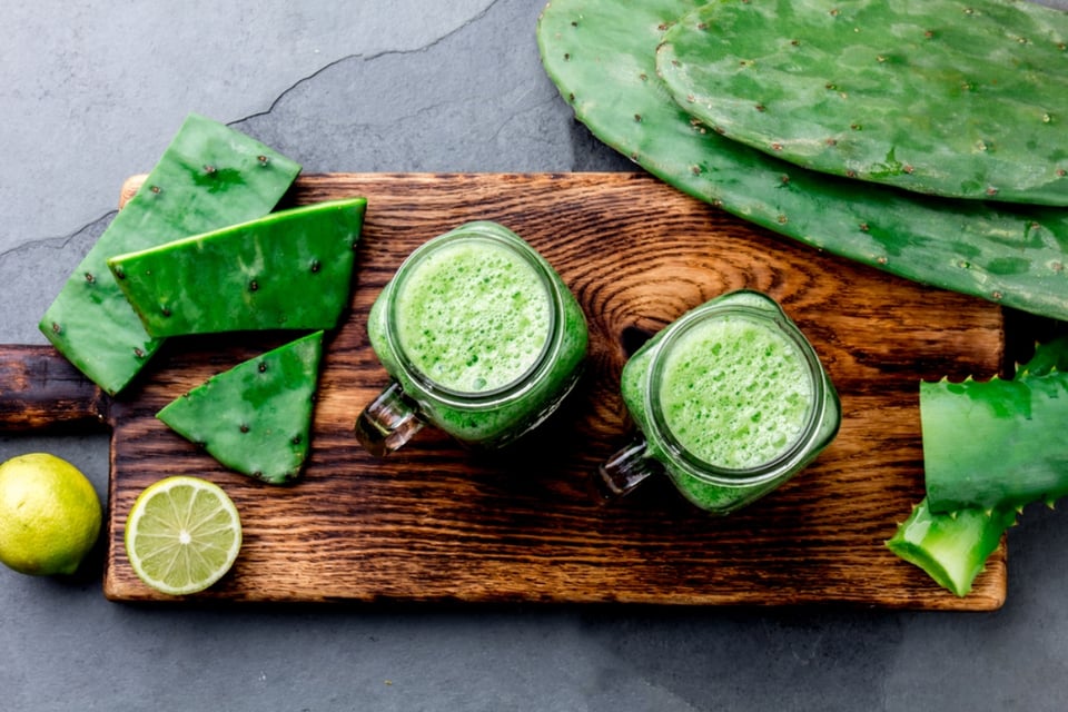 Jugo de nopal: la bebida natural que ayuda a controlar el azúcar y el colesterol