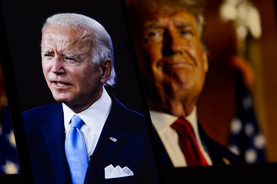 Trump convierte el Día de los Caídos en una plataforma política contra Biden