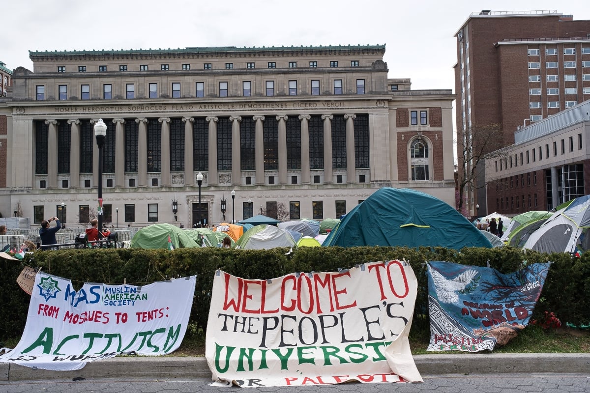 Columbia University, protesta, NY, MundoNOW