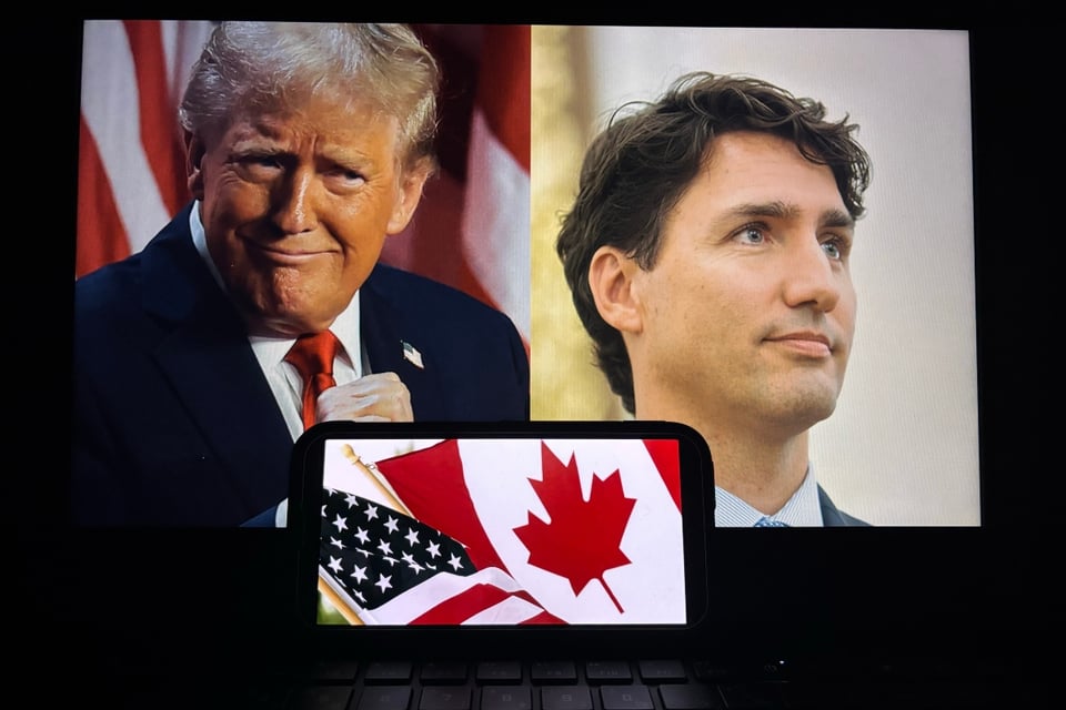 Trump propone a Canadá unirse a EE.UU. para recibir defensa gratuita.