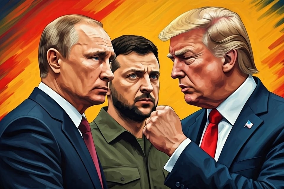 Trump, Putin, Zelenski, MundoNOW