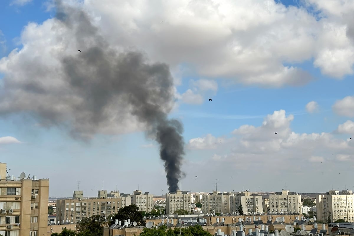 Aeropuerto israelí, israel,Panic at Israeli airport after Houthi missile