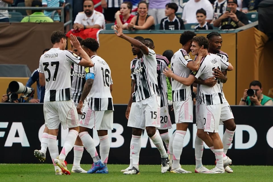 Juventus arrasa 4-1 al Wydad Casablanca y lidera el Mundial de Clubes