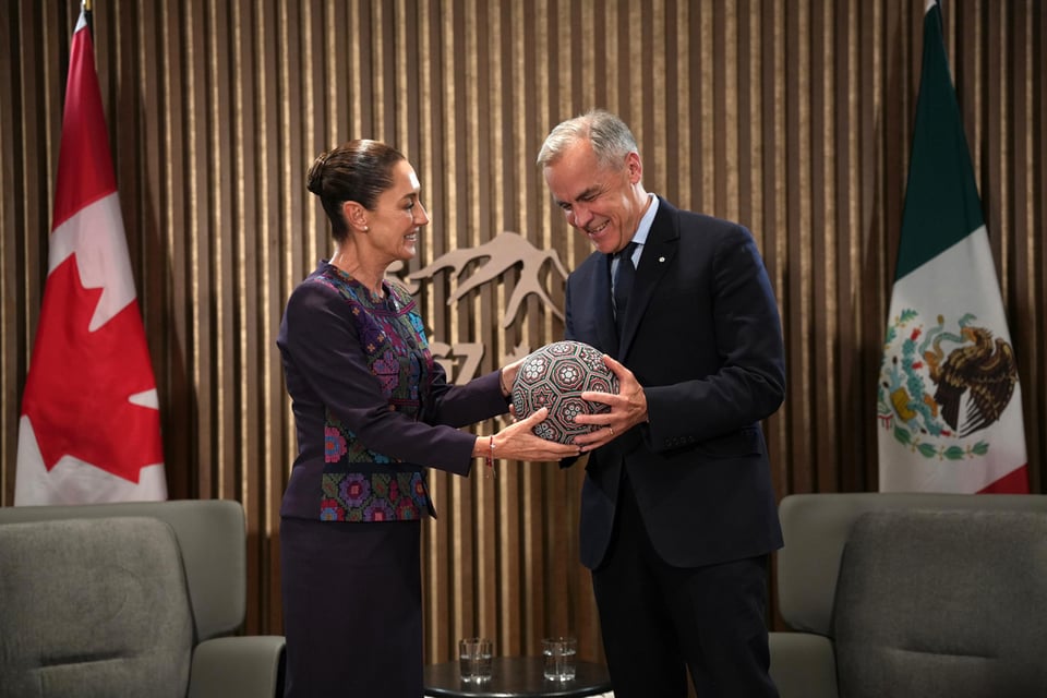Sheinbaum y Carney refuerzan lazos comerciales en la cumbre del G7