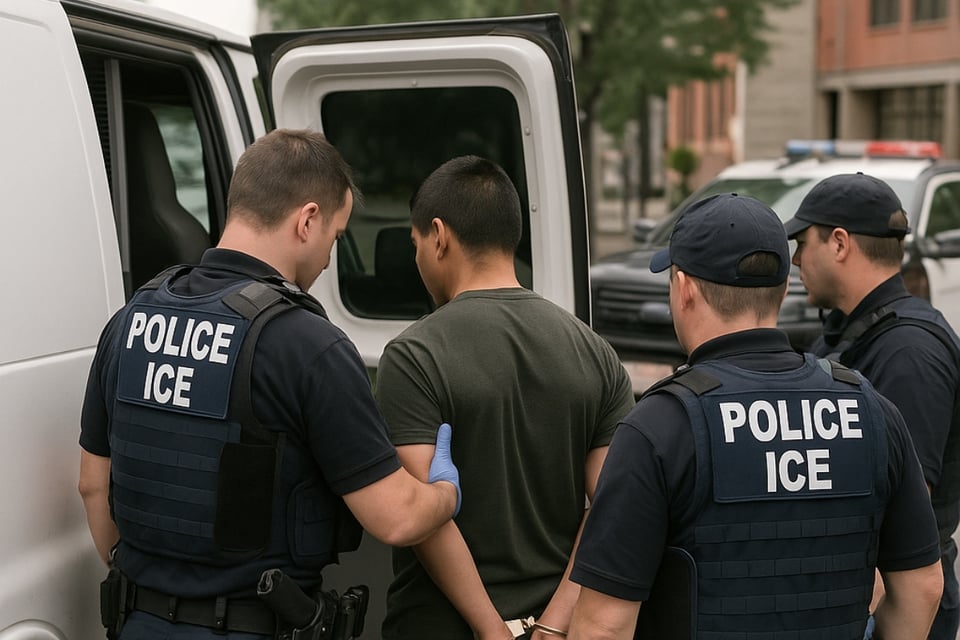 Tensión creciente: arrestos masivos de inmigrantes en todo EE. UU.
