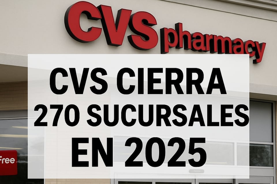 CVS anuncia el cierre de 270 sucursales