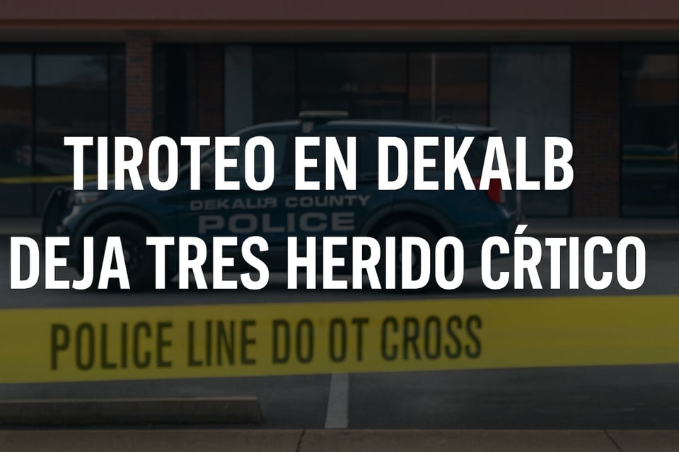 Tiroteo en centro comercial de Georgia deja tres heridos, uno en estado crítico