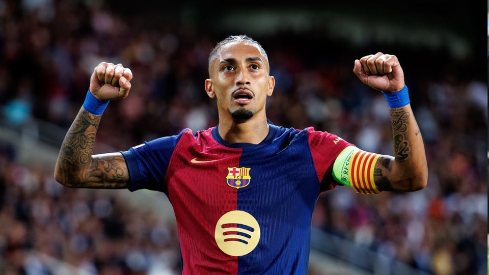 Raphinha es elegido el mejor jugador de LaLiga tras temporada histórica