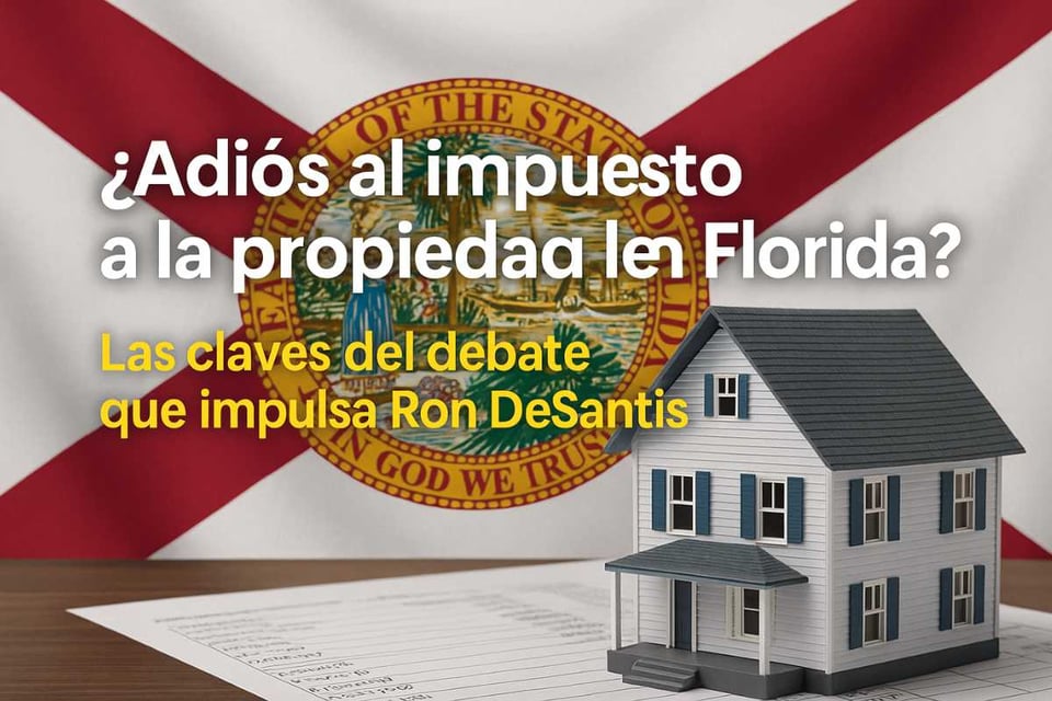 ¿Adiós al impuesto a la propiedad en Florida? Estas serían las ventajas