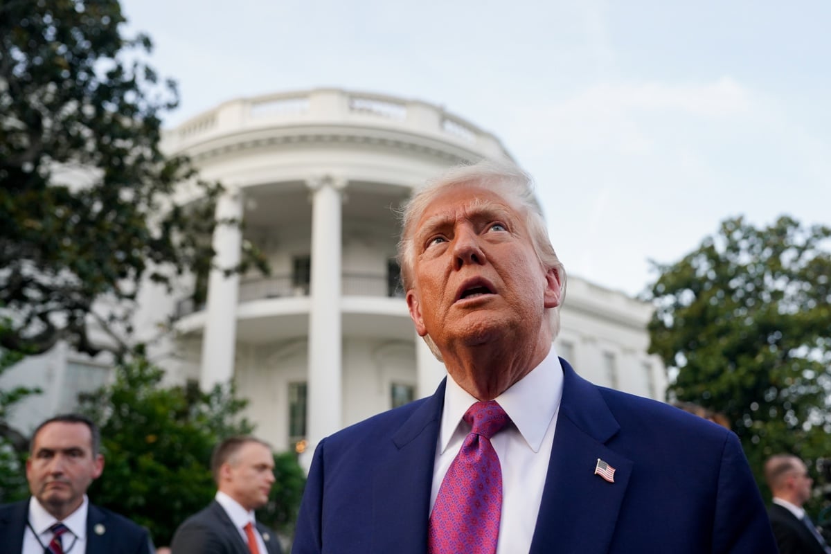 Trump, Casa Blanca, banderas MundoNOW