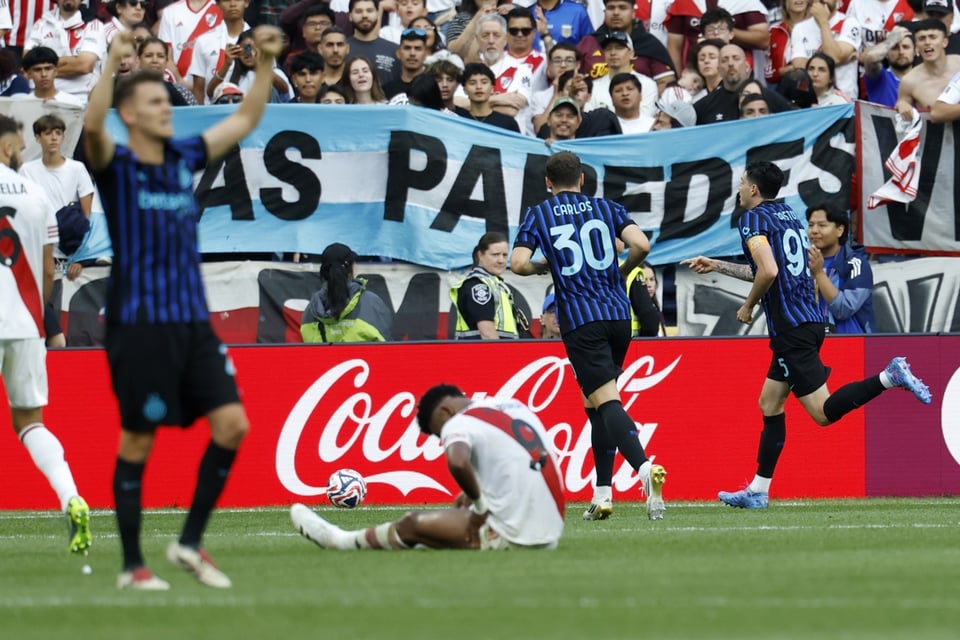 Inter elimina a River y avanza como líder del Grupo E