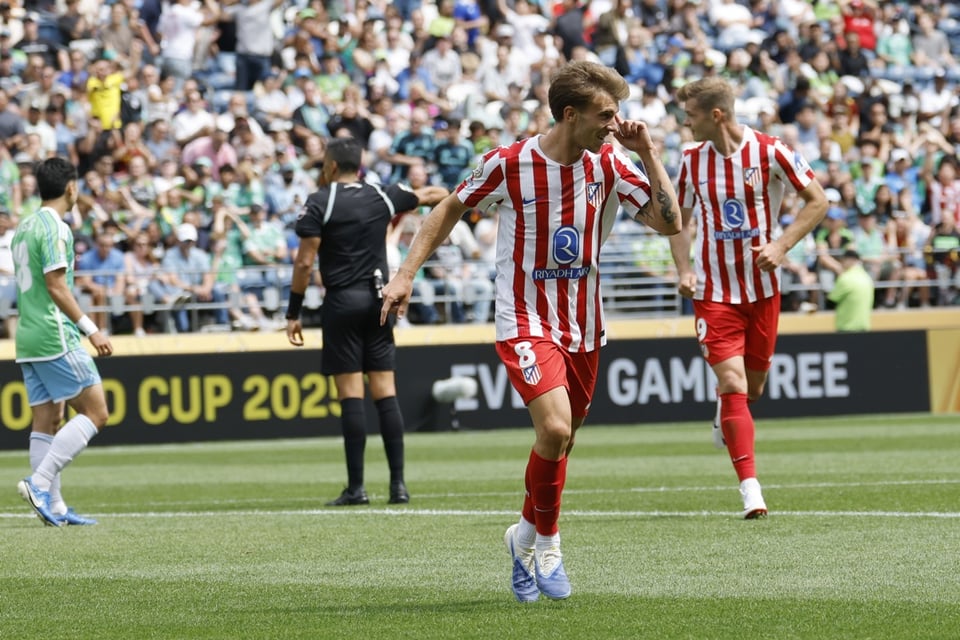 Atlético de Madrid vence a Seattle en el Mundial de Clubes