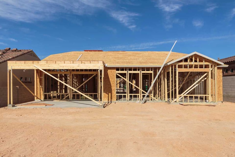casa en construcción